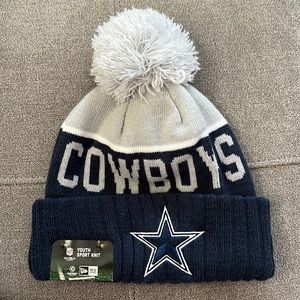Dallas Cowboys navy-gray youth hat